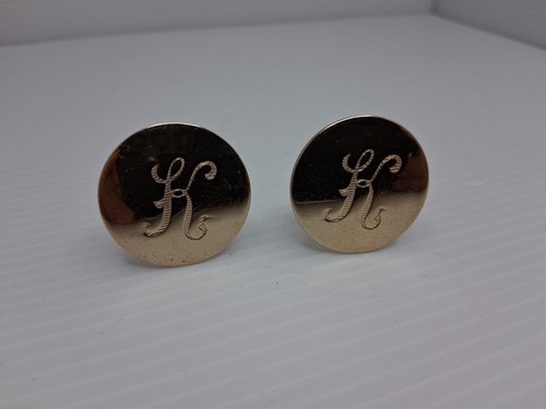 Gemelli monogramma tono - , oro